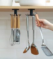 360 Degree Rotating Utensil Holder Kitchen Organizer Rack