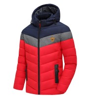 Casual Warm Thick Waterproof Jacket Red