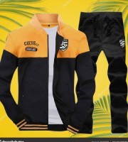 Stylish Man Jacket With Pant Yelow