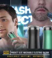 Pocket Size Rechargeable Waterproof Razor
