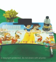 Carton Print Wooden LAPTOP Table (Chindrela)