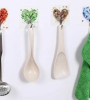 Adhesive color Hook (Waterproof) (12 pcs)