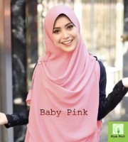 Large Ready Hijab (Baby Pink)