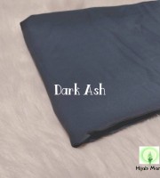 Dark Ash-Double Loop Ready Hijab