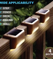 (1 pcs) Solar LED Waterproof Step Lights