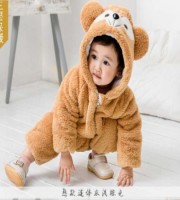 New Baby Bear Rompers (brown)