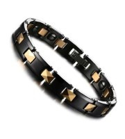 Italian ceramic Titanium Bio Energy Bracelet B-52