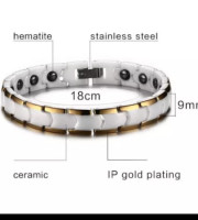 Italian ceramic Titanium Bio Energy Bracelet B-54