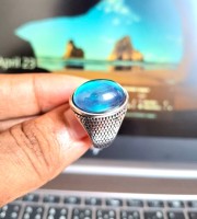 Turkis ring-তুর্কি রত্ন পাথর কালার চেঞ্জিং আংটি --কোড -400